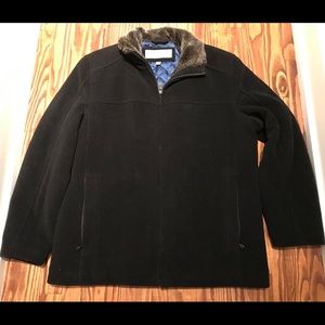 Andrew Marc Men’s Navy Pea Coat, Large